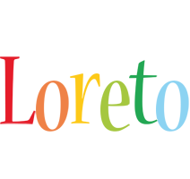 Loreto birthday logo