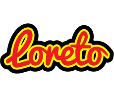 Loreto fireman logo