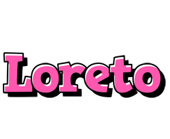 Loreto girlish logo