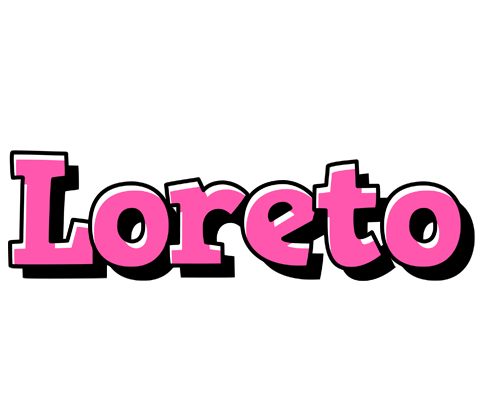 Loreto girlish logo