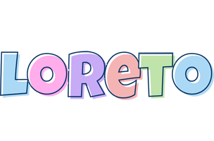 Loreto pastel logo