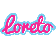 Loreto popstar logo