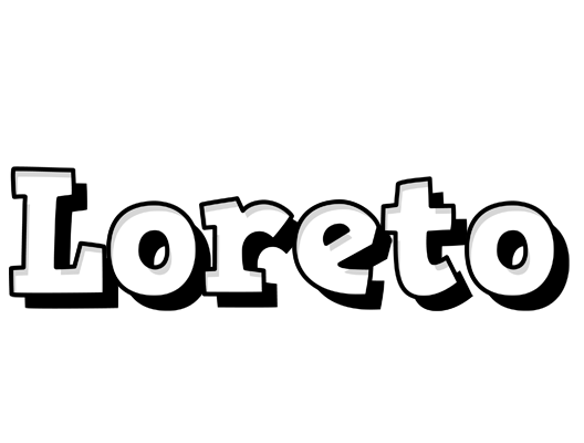 Loreto snowing logo