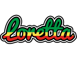 Loretta african logo