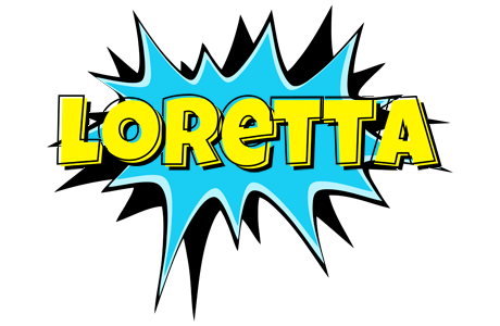 Loretta amazing logo