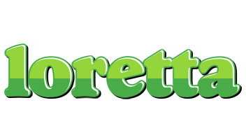 Loretta apple logo