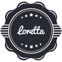 Loretta badge logo