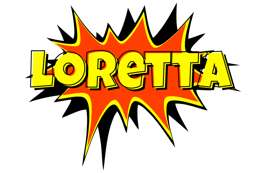 Loretta bazinga logo