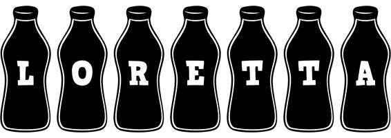 Loretta bottle logo