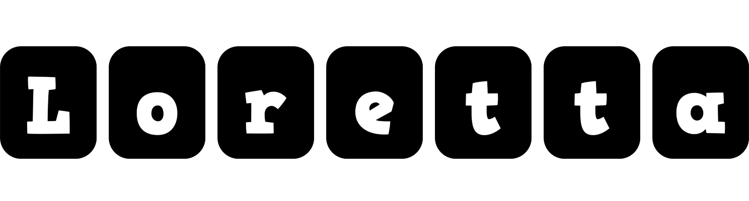 Loretta box logo