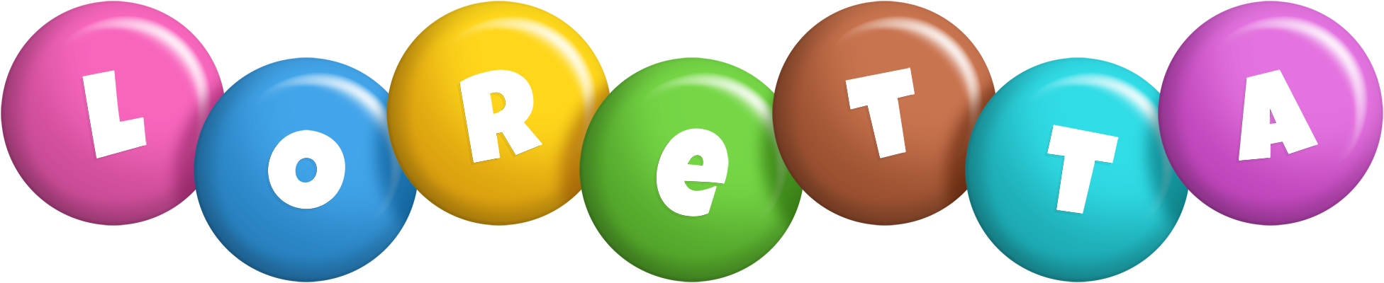 Loretta candy logo
