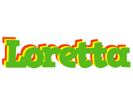 Loretta crocodile logo
