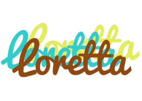 Loretta cupcake logo