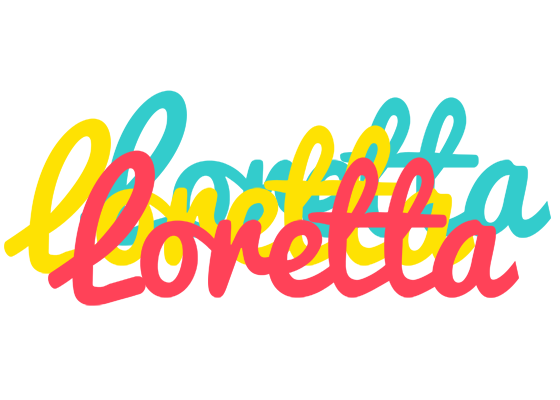 Loretta disco logo