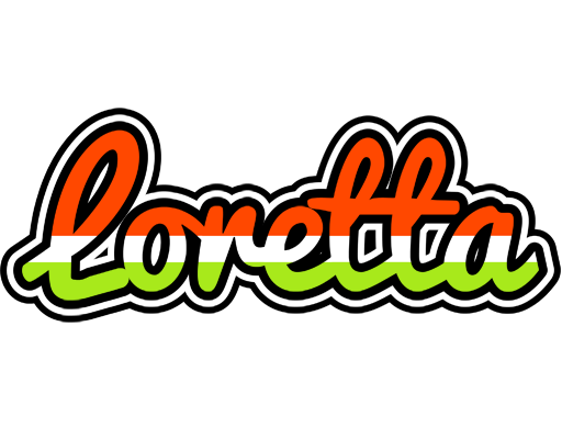 Loretta exotic logo