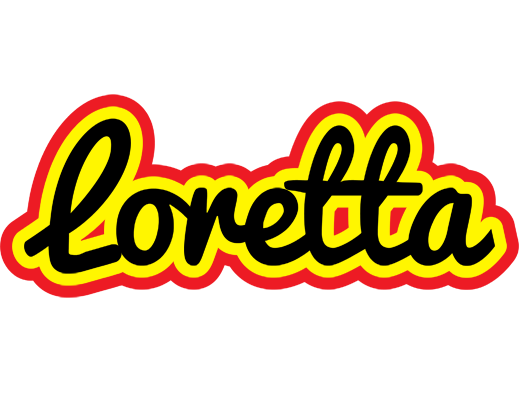 Loretta flaming logo