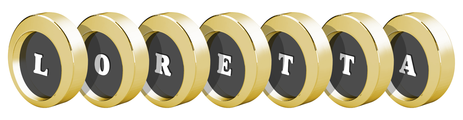 Loretta gold logo