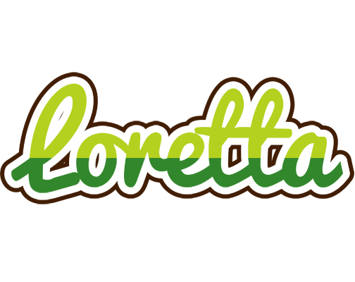 Loretta golfing logo