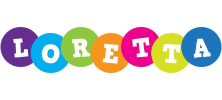 Loretta happy logo