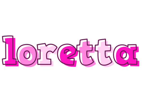 Loretta hello logo