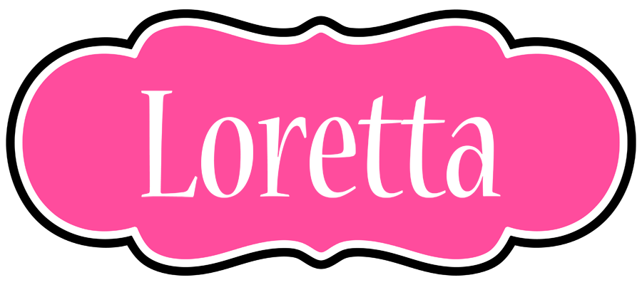 Loretta invitation logo