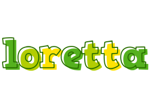 Loretta juice logo