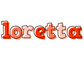 Loretta paint logo