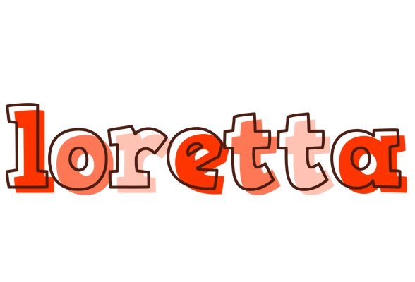 Loretta paint logo