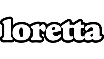 Loretta panda logo