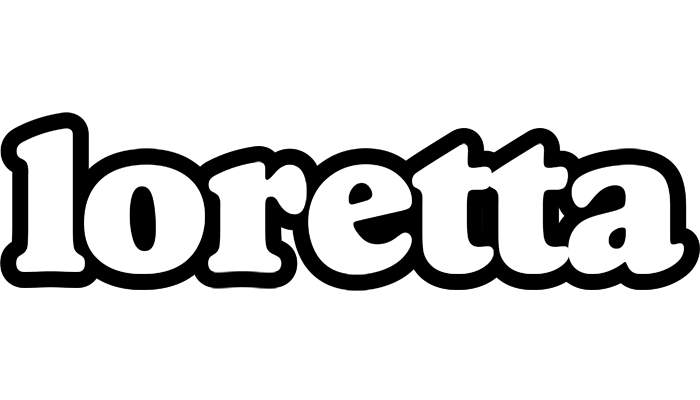 Loretta panda logo
