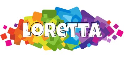 Loretta pixels logo