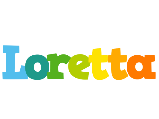 Loretta rainbows logo