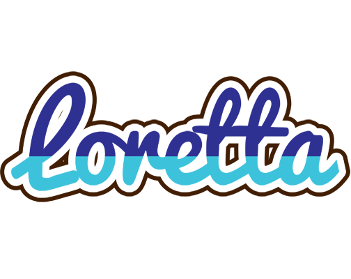 Loretta raining logo