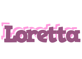 Loretta relaxing logo