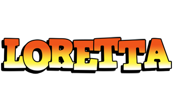 Loretta sunset logo