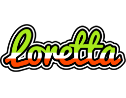 Loretta superfun logo