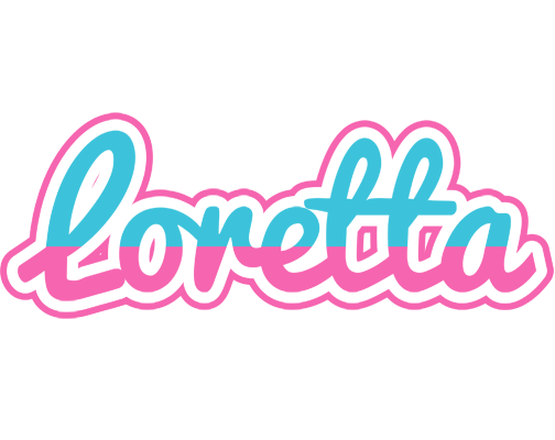 Loretta woman logo