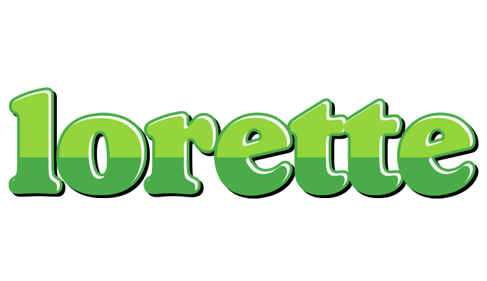 Lorette apple logo