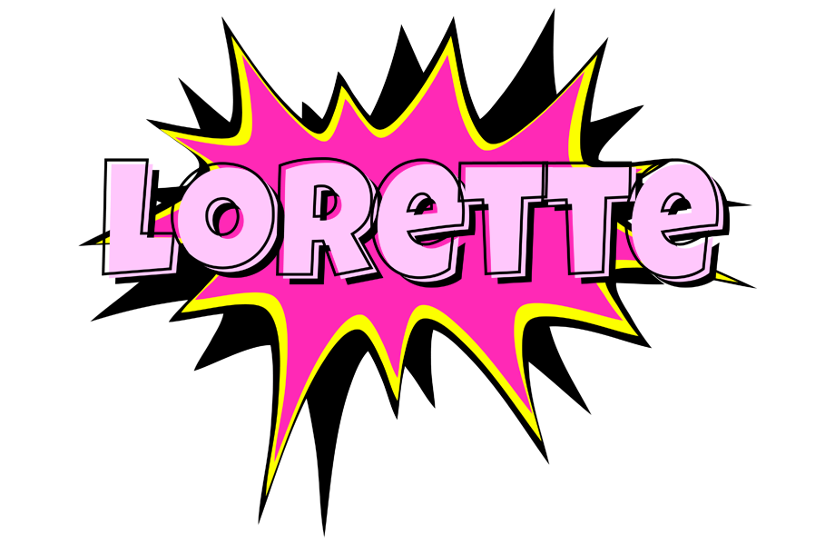 Lorette badabing logo