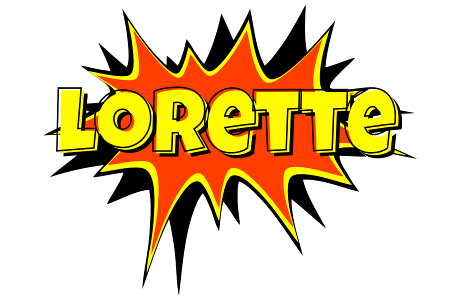 Lorette bazinga logo