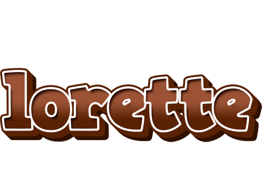 Lorette brownie logo