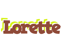 Lorette caffeebar logo