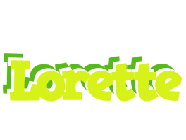 Lorette citrus logo