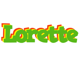 Lorette crocodile logo