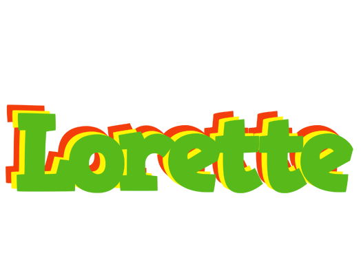 Lorette crocodile logo
