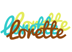 Lorette cupcake logo