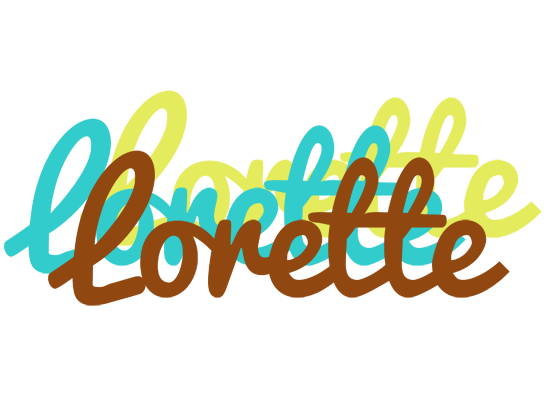 Lorette cupcake logo