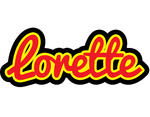Lorette fireman logo