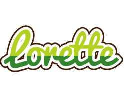 Lorette golfing logo