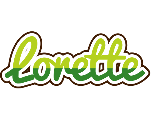 Lorette golfing logo